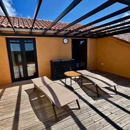 Luxueux T4 De 100m2 Avec Roof Top, Piscine Et Apartmán